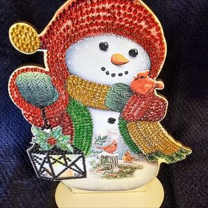 Stand-up Diamond Painting Snowman Decor